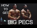 HOW TO GET BIG PECS!