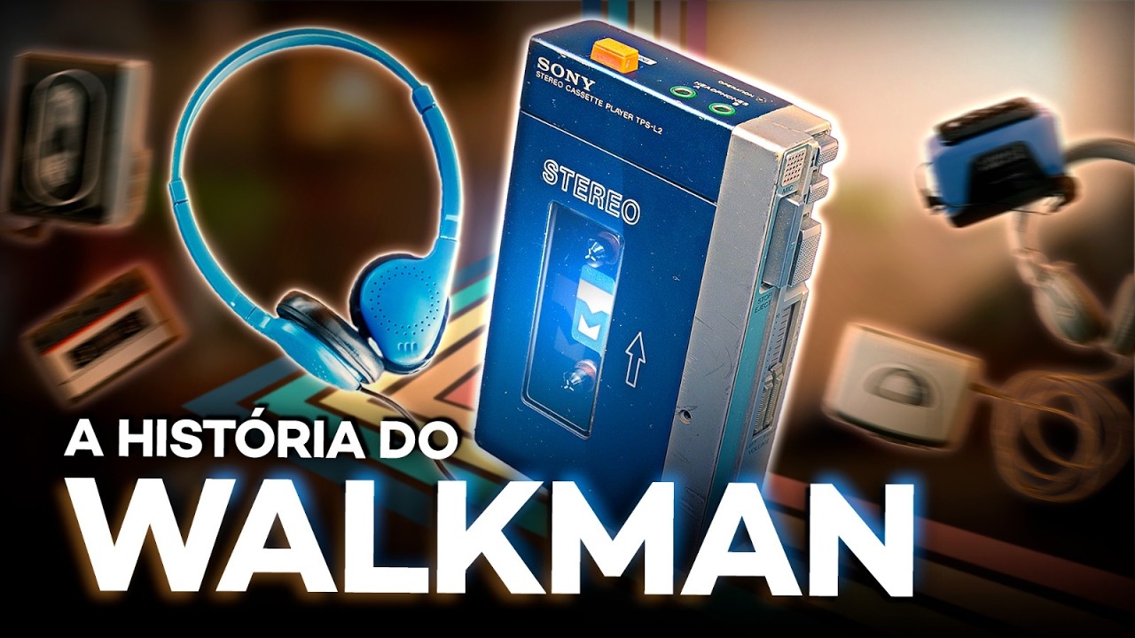 O Walkman mudou o mundo (e teve um dedo do Brasil nisso!) 🎧