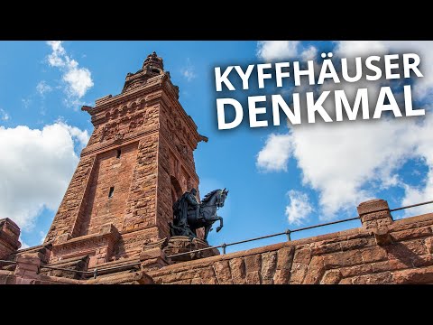 Unterwegs am Kyffhäuser Denkmal in Thüringen - Urlaub in Deutschland