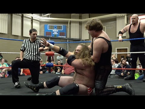 Dunky Boy Bandit, J-Heru & Stormy Savage vs. Dave Dyer, Samuel Radcliffe & Lee Miller