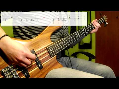 Pantera - 13 Steps To Nowhere (Bass Cover) (Play Along Tabs In Video)