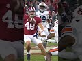 Auburn SHOCKED over muffed punt call from officials ? #auburn #cfb #shorts