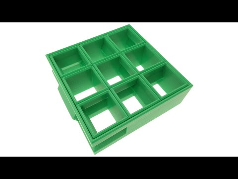 Typesetter's Case - How fast can you print this puzzle on your 3D-printer?