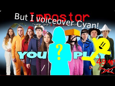 Among us You Choose, but I voice over Cyan! Also playable! (Credits to Shiloh and Bros for original)