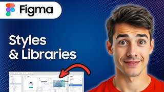 How To Use Figma Styles & Libraries in 3 minutes