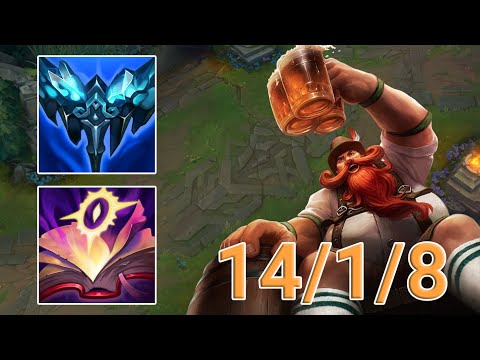 Gragas Top VS Gnar Highlights | KR Challenger | Patch 12.18
