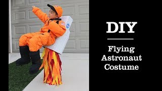DIY Tutorial on How to Make a Flying Astronaut Halloween Costume