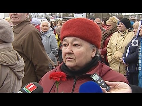 Памяць вязняў канцэнтрацыйных лагераў ушанавалі ў Віцебску (11.04.2017)