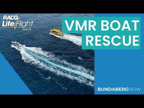 VMR Boat Rescue off Burnett Heads