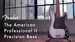 YouTube Video - American Professional II Precision Bass & American Professional II Series by Fender