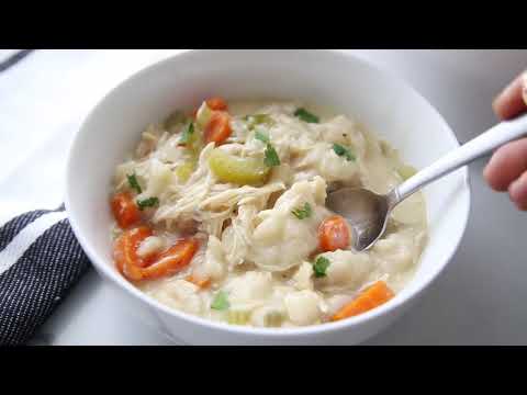 How to make Crockpot Chicken and Dumplings