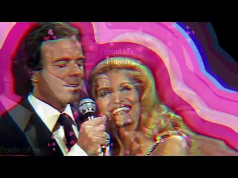خوليو ايجلاسيس و داليدا الحياة باللون الوردي مترجمة La vie en rose Julio Iglesias And Dalida 1980