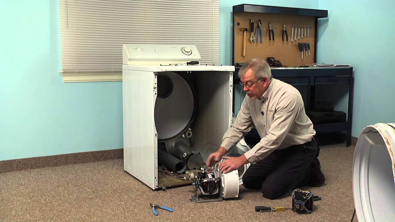 Replacing your Maytag Dryer Drive Motor - 115V Replacing your Maytag Dryer Drive Motor - 115V