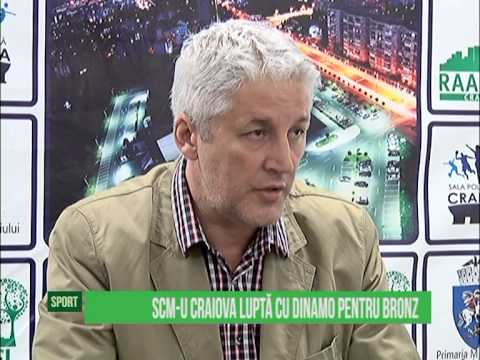 SCM-U Craiova luptă cu Dinamo pentru bronz