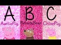 Peppa Pig ABC Song Peppa Pig English ABCs Learn The Alphabet With Peppa Pig Animated Nursery Rhymes