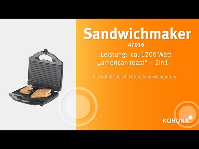Video teaser for Sandwichmaker 47016