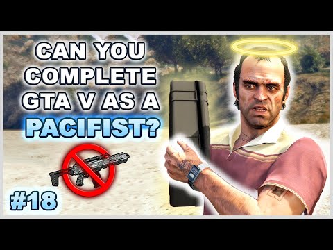 20 Hours In ONE Mission (Pacifist Challenge) - Can You Complete GTA 5 Without Wasting Anyone? - 18