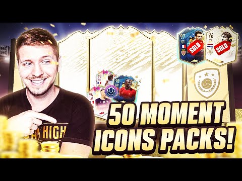 I SACRIFICED MY RTG CLUB FOR 50 (!!) ICON MOMENTS PACKS - FIFA 20 PACK OPENING