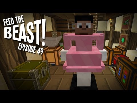 Feed The B-Team! Ep49 - "Stacks On Stacks of GUNPOWDER!!!" Feed The Beast Modpack