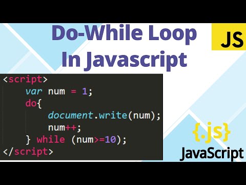 Do While Loop In Javascript In Hindi Javascript Tutorial For Beginners 15