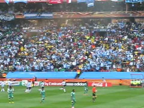 Gol de Heinze: Argentina 1 - Nigeria 0 , Mundial Sudafrica 2010
