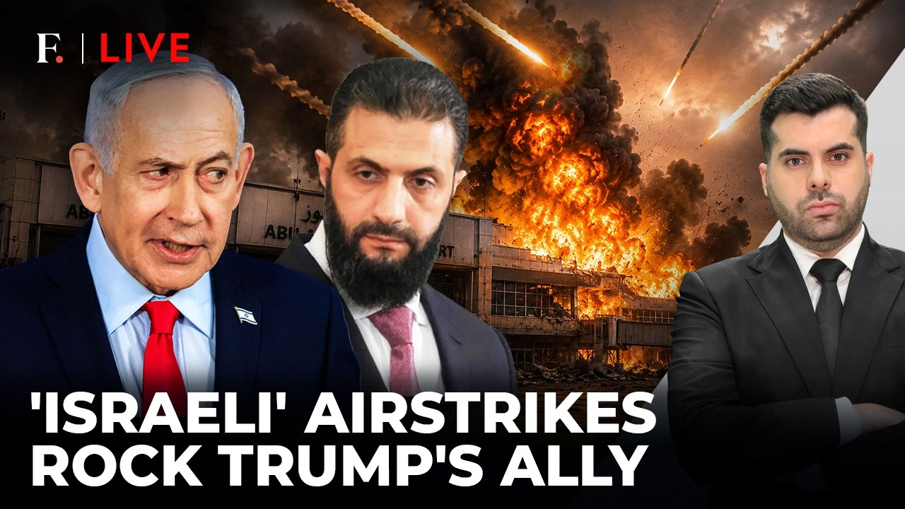 Bibi 'Bombs' Syrian Airport Amid Iran Blitz; Trump Upset With Israeli Action Again? | Firstpost Live