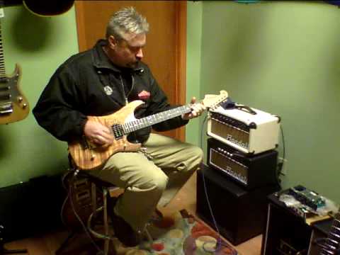 Washburn N4XX demo w/ Randall RM20 plexi module