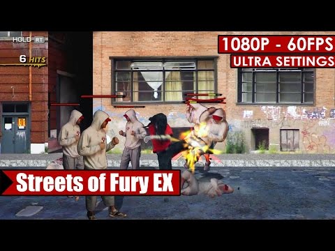 Gameplay de Streets of Fury EX