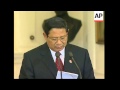 First speech of President Susilo Bambang Yudhoyono First speech of President Susilo Bambang Yudhoyono