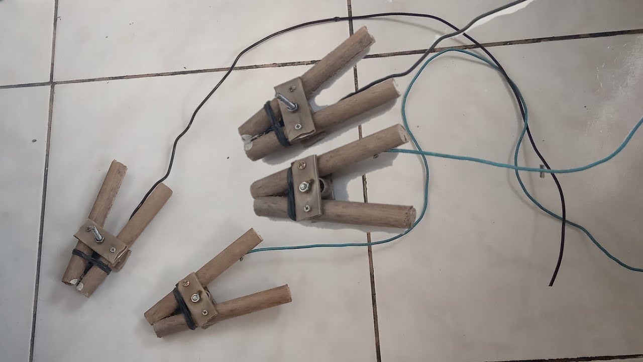 como fazer cabo e garras de transferência de carga  cabo chupeta automotivo caseiro