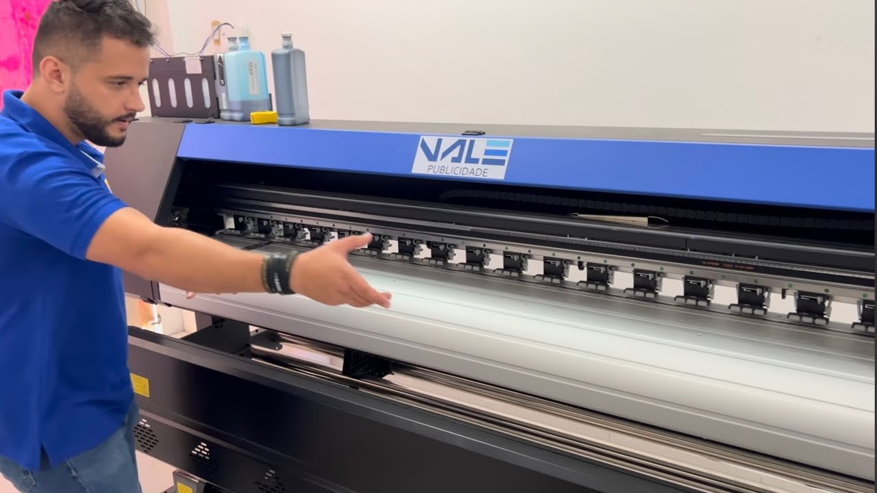 TREINAMENTO COMPLETO - PLOTTER DUAS CABEÇAS I3200 MG SUPRI - Operacional e Software