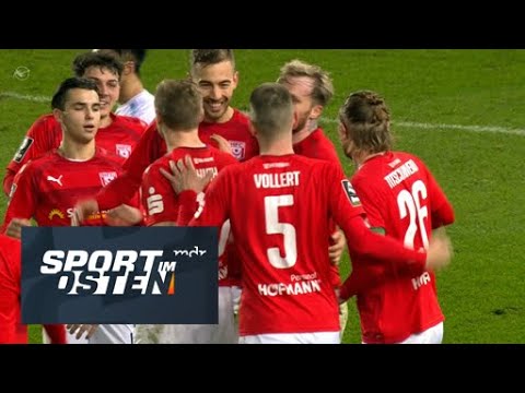 Hallescher FC zwingt Viktoria in die Knie | MDR aktuell 21:45 Uhr | MDR