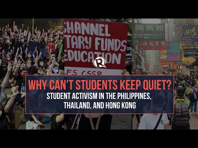 [WATCH] Why can’t students keep quiet?