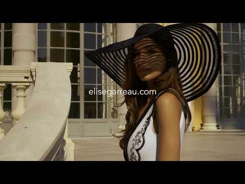 The Courtisane one-piece swimsuit masterpiece by Elise Garreau