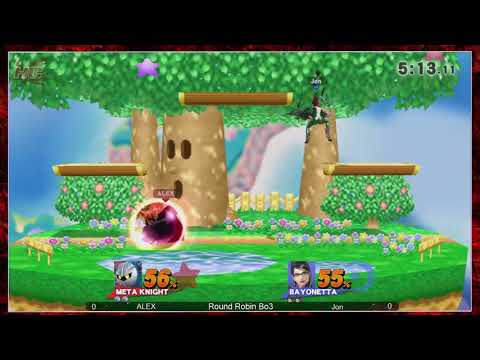 HC115 Smash4 - RR Bo3: ALEX (Meta Knight) vs Jon (Bayonetta)