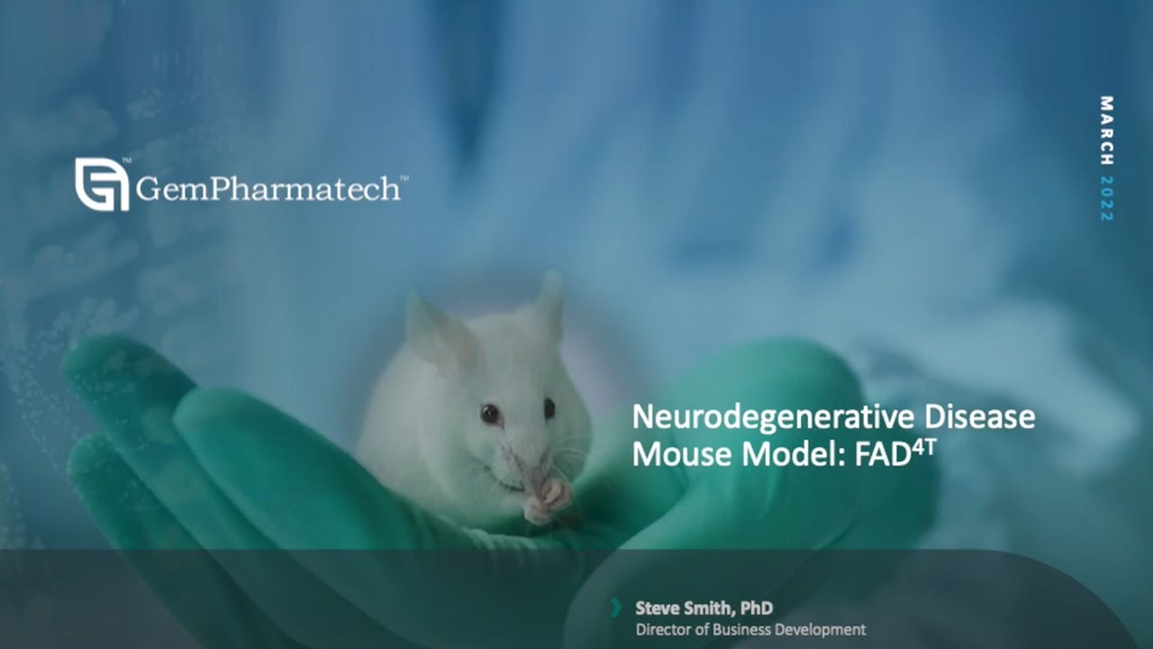 FAD4T: A Mouse Model for Alzheimer’s and Other Neurodegenerative Diseases