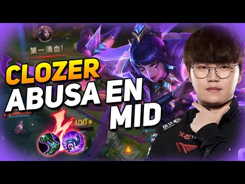 ¡POR ESTO CLOZER ES EL FUTURO FAKER!.. SU LEBLANC ESTA IMPARABLE