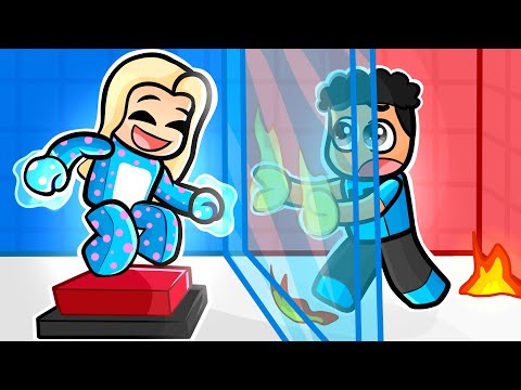 Desafio de ELEMENTOS em Dupla no Roblox!