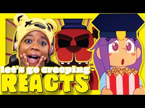 Let's Go Creeping | FNAF Animated Music Video | iHasCupquake Reaction | AyChristene Reacts