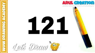 DRAWING! 121- with How to Draw a Thala AJITH KUMAR