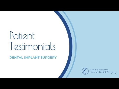Patient Testimonials : Dental Implants