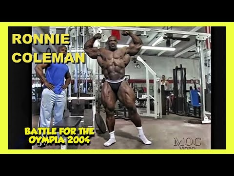 RONNIE COLEMAN - BACK AND BICEPS - BATTLE FOR THE OLYMPIA 2004