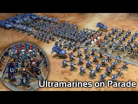 Ultramarines on Parade (Warhammer 40k)