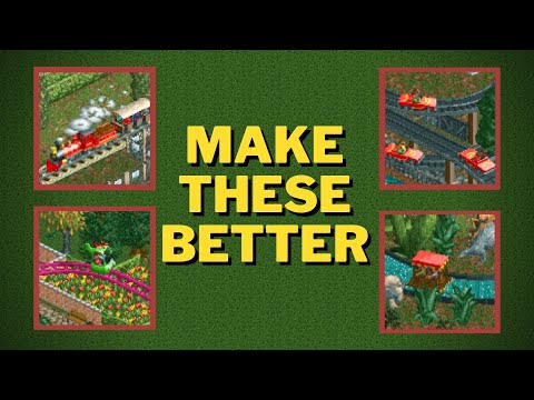 How To Make Your Rides Better In RollerCoaster Tycoon