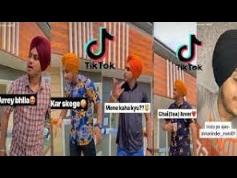 Maninder Mani 01 | New Tiktok Musically Compilation Challenge Trending Viral Videos