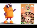 NUMBER BLOCKS CHARACTERS AND THEIR FAVORITE YOUTUBE SERIES