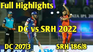 ipl 2022 highlights | DC vs  SRH 2022 highlights | Delhi vs Hyderabad highlights 2022। Puran batting