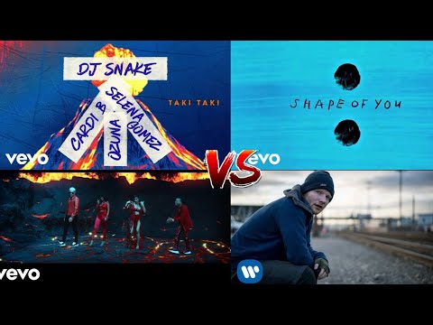 Taki Taki vs Shape of You  (NAGiTY mashup)