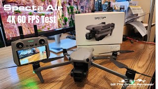 Specta Air 4K 60 FPS Test