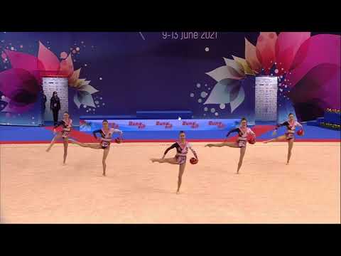 ITALY (ITA) - 5 Balls, AA | 37th European Championships 2021 - 45.100